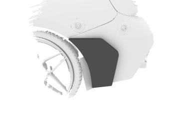 CSR Side Blades / Side Spats mit ABE für BMW 2er F22 / F23 M-Paket BL004-L Lackierung erforderlich (unlackiert roh)