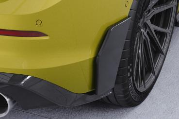 CSR Side Blades / Side Spats mit ABE für VW Golf 8 GTI, GTD, GTE, R-Line BL011-G Glossy schwarz Hochglanz (keine Lackierung erforderlich)