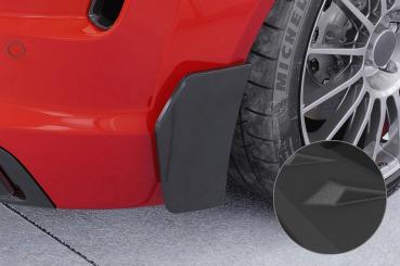 CSR Side Blades / Side Spats mit ABE für Audi TT FV/8S BL016-S strukturiert schwarz matt (keine Lackierung erforderlich)