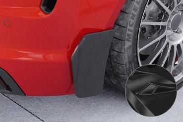 CSR Side Blades / Side Spats mit ABE für Audi TT FV/8S BL016-G Glossy schwarz Hochglanz (keine Lackierung erforderlich)