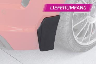 CSR Side Blades / Side Spats mit ABE für Audi TT FV/8S BL016-G Glossy schwarz Hochglanz (keine Lackierung erforderlich)