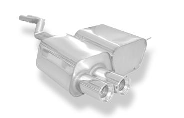 Fox passend für BMW Z4 E85 Endschalldämpfer inkl. Y-Verbindungsrohr 2x50mm - 2x80 Typ 13 BM080002-070