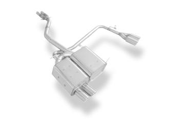 Fox passend für BMW Z4 E85 Endschalldämpfer Ausgang rechts/links inkl. Y-Verbindungsrohr 2x50mm - 2x76 Typ 17 rechts/links BM080014-148