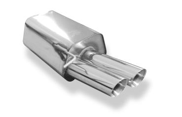 Fox passend für BMW Z4 E89 - sDrive 23i Endschalldämpfer - 2x80 Typ 25 BM081002-290