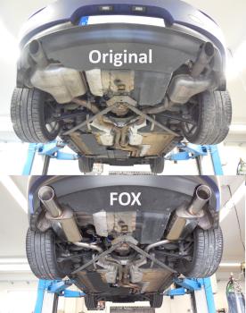 Fox passend für BMW Z4 E89 - sDrive 35i Endschalldämpfer rechts/links - 1x100 Typ 25 rechts/links BM081013-293