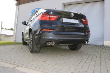 Fox passend für BMW X4 F26 Endschalldämpfer quer Ausgang rechts/links - 2x90 Typ 17 rechts/links BM170005-152