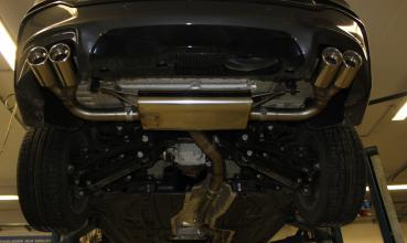 Fox passend für BMW X4 F26 - 35i 35d Endschalldämpfer quer Ausgang rechts/links - 2x90 Typ 17 rechts/links BM170025-152