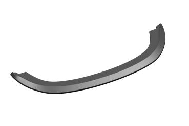 CSR Frontspoiler | Cup-Spoilerlippe mit ABE für VW Touran I (Typ 1T) CSL005-G Glossy schwarz Hochglanz (keine Lackierung erforderlich)