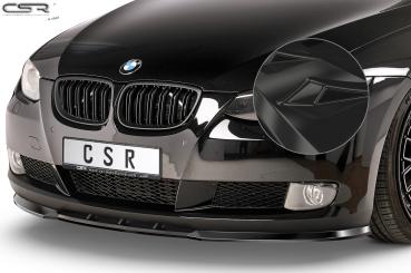 CSR Frontspoiler | Cup-Spoilerlippe mit ABE für BMW 3er E92 / E93 CSL013-G Glossy schwarz Hochglanz (keine Lackierung erforderlich)