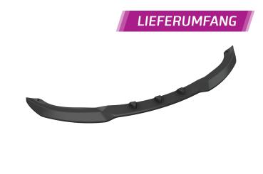 CSR Frontspoiler | Cup-Spoilerlippe mit ABE für BMW 3er E46 Coupe / Cabrio CSL073-S strukturiert schwarz matt (keine Lackierung erforderlich)