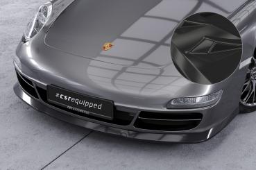 CSR Frontspoiler | Cup-Spoilerlippe mit ABE für Porsche 911/997 CSL114-G Glossy schwarz Hochglanz (keine Lackierung erforderlich)