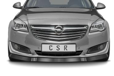 CSR Frontspoiler | Cup-Spoilerlippe mit ABE für Opel Insignia A CSL131-G Glossy schwarz Hochglanz (keine Lackierung erforderlich)