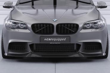 CSR Frontspoiler | Cup-Spoilerlippe mit ABE für BMW 5er F10/F11 M-Paket CSL137-L Lackierung erforderlich (unlackiert roh)
