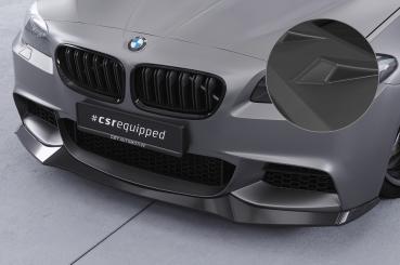 CSR Frontspoiler | Cup-Spoilerlippe mit ABE für BMW 5er F10/F11 M-Paket CSL137-L Lackierung erforderlich (unlackiert roh)