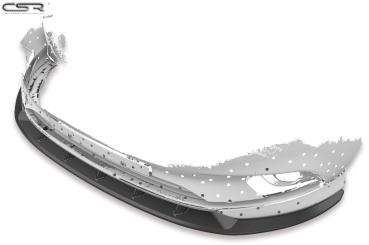 CSR Frontspoiler | Cup-Spoilerlippe mit ABE für Opel Corsa E OPC-Line CSR-CSL154-L Lackierung erforderlich (unlackiert roh)