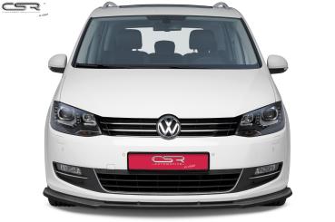 CSR Frontspoiler | Cup-Spoilerlippe mit ABE für VW Sharan II CSL184-L Lackierung erforderlich (unlackiert roh)
