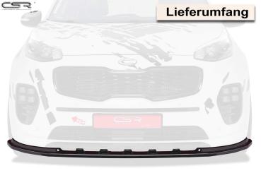 CSR Frontspoiler | Cup-Spoilerlippe mit ABE für Kia Sportage QL CSL200-L Lackierung erforderlich (unlackiert roh)