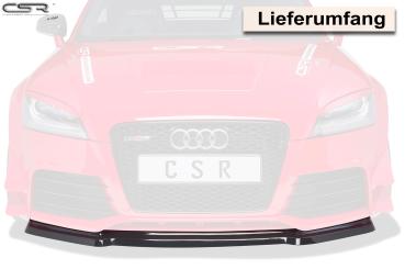 CSR Frontspoiler | Cup-Spoilerlippe mit ABE für Audi TT RS 8J CSL226-L Lackierung erforderlich (unlackiert roh)
