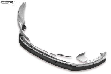 CSR Frontspoiler | Cup-Spoilerlippe mit ABE für Opel Corsa E OPC CSL275-C Carbon Look Hochglanz (keine Lackierung erforderlich)