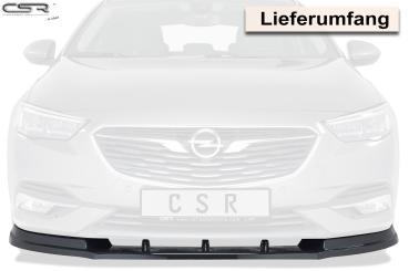 CSR Frontspoiler | Cup-Spoilerlippe mit ABE für Opel Insignia B CSL310-G Glossy schwarz Hochglanz (keine Lackierung erforderlich)