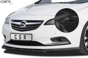 CSR Frontspoiler | Cup-Spoilerlippe mit ABE für Opel Cascada CSL314-G Glossy schwarz Hochglanz (keine Lackierung erforderlich)