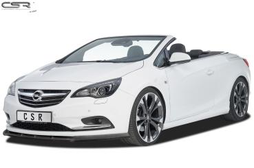 CSR Frontspoiler | Cup-Spoilerlippe mit ABE für Opel Cascada CSL314-G Glossy schwarz Hochglanz (keine Lackierung erforderlich)