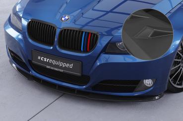 CSR Frontspoiler | Cup-Spoilerlippe mit ABE für BMW E90 / E91 LCI CSL327-L Lackierung erforderlich (unlackiert roh)