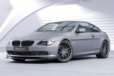 CSR Frontspoiler | Cup-Spoilerlippe mit ABE für BMW 6er E63/E64 LCI CSL329-G Glossy schwarz Hochglanz (keine Lackierung erforderlich)