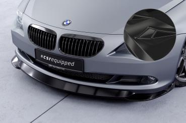 CSR Frontspoiler | Cup-Spoilerlippe mit ABE für BMW 6er E63/E64 LCI CSL329-G Glossy schwarz Hochglanz (keine Lackierung erforderlich)