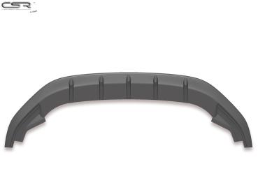 CSR Frontspoiler | Cup-Spoilerlippe mit ABE für VW Golf 7 R-Line CSL333-C Carbon Look Hochglanz (keine Lackierung erforderlich)