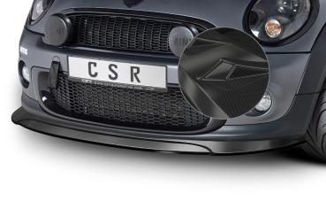 CSR Frontspoiler | Cup-Spoilerlippe mit ABE für Mini Rxx CSL334-C Carbon Look Hochglanz (keine Lackierung erforderlich)