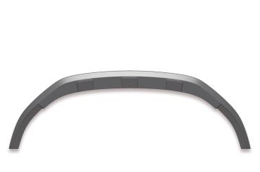 CSR Frontspoiler | Cup-Spoilerlippe mit ABE für VW Golf 6 GTI/GTD CSL339-G Glossy schwarz Hochglanz (keine Lackierung erforderlich)