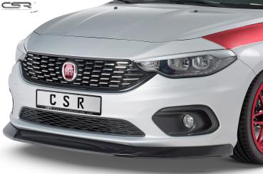 CSR Frontspoiler | Cup-Spoilerlippe mit ABE für Fiat Tipo (Typ 356) CSL344-G Glossy schwarz Hochglanz (keine Lackierung erforderlich)