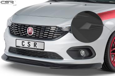 CSR Frontspoiler | Cup-Spoilerlippe mit ABE für Fiat Tipo (Typ 356) CSL344-S strukturiert schwarz matt (keine Lackierung erforderlich)