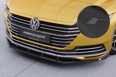 CSR Frontspoiler | Cup-Spoilerlippe mit ABE für VW Arteon CSL347-S strukturiert schwarz matt (keine Lackierung erforderlich)