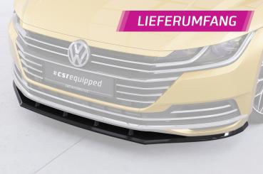 CSR Frontspoiler | Cup-Spoilerlippe mit ABE für VW Arteon CSL347-L Lackierung erforderlich (unlackiert roh)