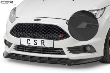 CSR Frontspoiler | Cup-Spoilerlippe mit ABE für Ford Fiesta MK7 ST CSL351-S strukturiert schwarz matt (keine Lackierung erforderlich)
