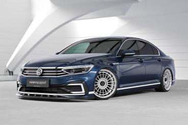 CSR Frontspoiler | Cup-Spoilerlippe mit ABE für VW Passat B8 Typ 3G CSL358-C Carbon Look Hochglanz (keine Lackierung erforderlich)