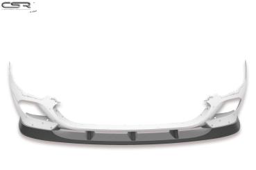 CSR Frontspoiler | Cup-Spoilerlippe mit ABE für BMW 5er E60 / E61 CSL361-S strukturiert schwarz matt (keine Lackierung erforderlich)