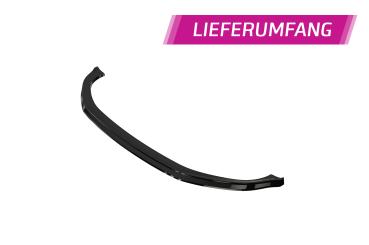 CSR Frontspoiler | Cup-Spoilerlippe mit ABE für VW T5 Bus CSL363-S strukturiert schwarz matt (keine Lackierung erforderlich)