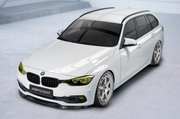 CSR Frontspoiler | Cup-Spoilerlippe mit ABE für BMW 3er F30/F31 CSL366-G Glossy schwarz Hochglanz (keine Lackierung erforderlich)