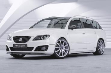 CSR Frontspoiler | Cup-Spoilerlippe mit ABE für Seat Exeo 3R CSL369-C Carbon Look Hochglanz (keine Lackierung erforderlich)