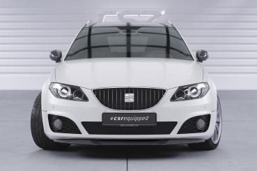 CSR Frontspoiler | Cup-Spoilerlippe mit ABE für Seat Exeo 3R CSL369-C Carbon Look Hochglanz (keine Lackierung erforderlich)
