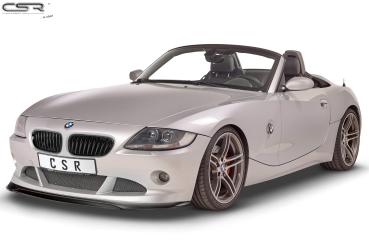 CSR Frontspoiler | Cup-Spoilerlippe mit ABE für BMW Z4 E85 CSL370-S strukturiert schwarz matt (keine Lackierung erforderlich)