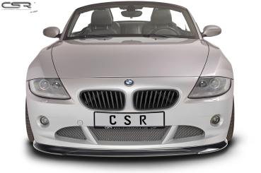 CSR Frontspoiler | Cup-Spoilerlippe mit ABE für BMW Z4 E85 CSL370-S strukturiert schwarz matt (keine Lackierung erforderlich)