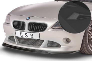 CSR Frontspoiler | Cup-Spoilerlippe mit ABE für BMW Z4 E85 CSL370-S strukturiert schwarz matt (keine Lackierung erforderlich)