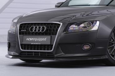 CSR Frontspoiler | Cup-Spoilerlippe mit ABE für Audi A5 8T CSL378-L Lackierung erforderlich (unlackiert roh)