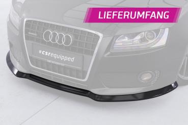 CSR Frontspoiler | Cup-Spoilerlippe mit ABE für Audi A5 8T CSL378-L Lackierung erforderlich (unlackiert roh)