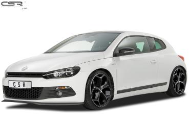 CSR Frontspoiler | Cup-Spoilerlippe mit ABE für VW Scirocco III CSL383-S strukturiert schwarz matt (keine Lackierung erforderlich)