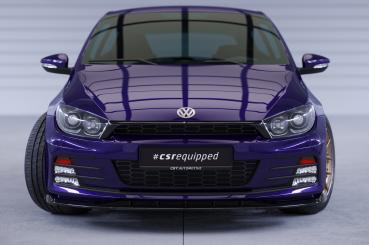 CSR Frontspoiler | Cup-Spoilerlippe mit ABE für VW Scirocco III CSL384-L Lackierung erforderlich (unlackiert roh)